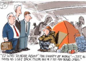 Will worker shortage force livable wages?